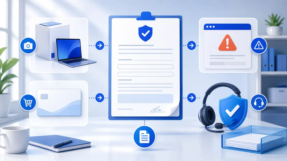 Prepare a Digital Product Warranty Claim